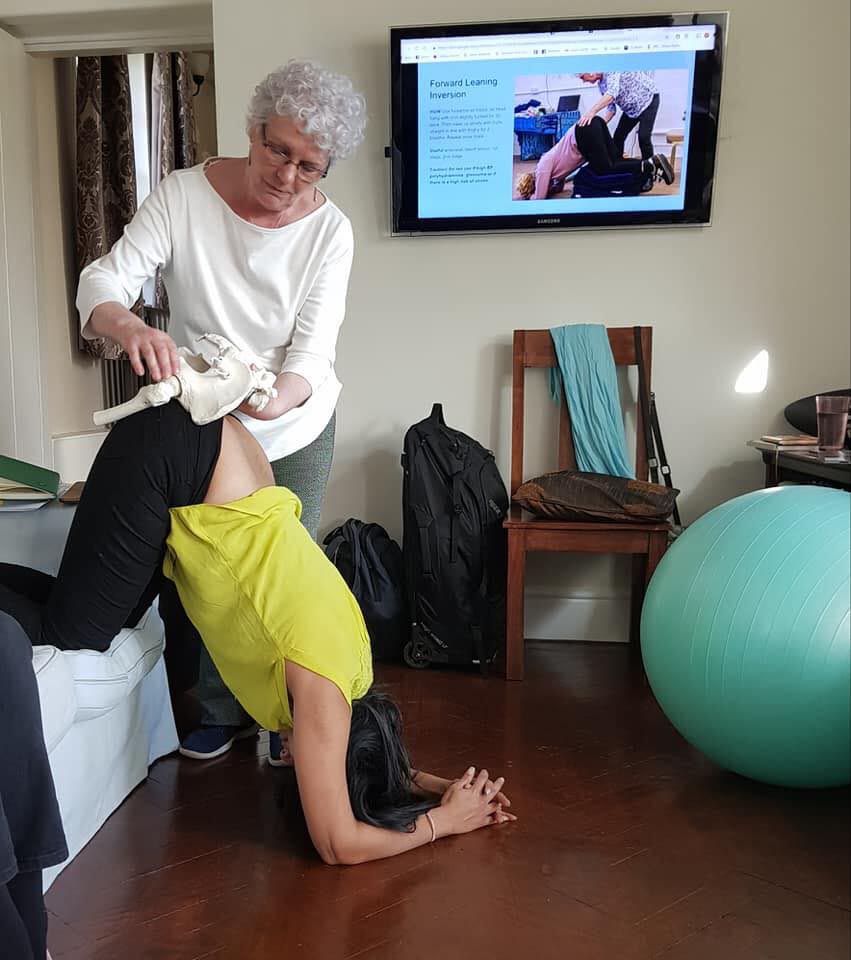 wforward leaning inversion